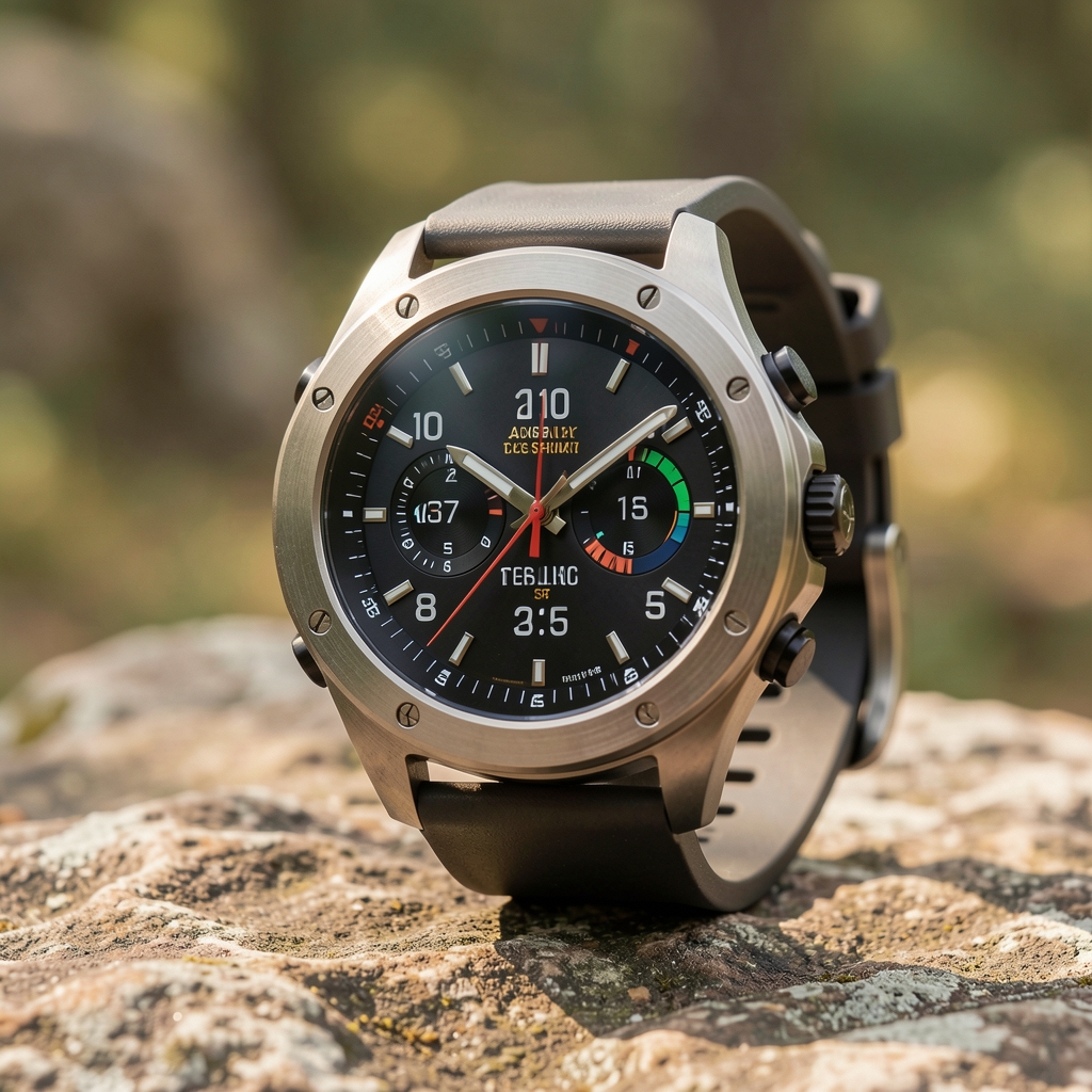 Garmin Fenix 7 outdoor akıllı saat, titanyum kasa, çok sporlu GPS takip sistemi